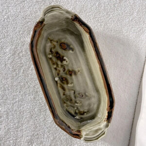 Vintage 1984 Zach Dietrich Pottery  Dish Rare